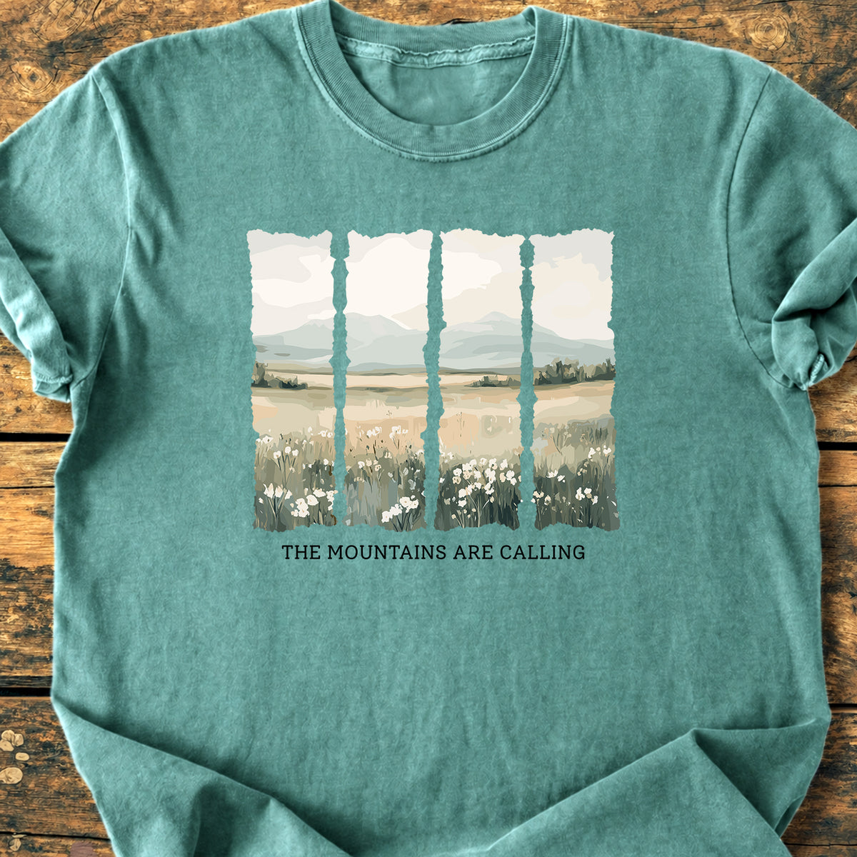 The Mountains Are Calling - Premium Vintage Tee