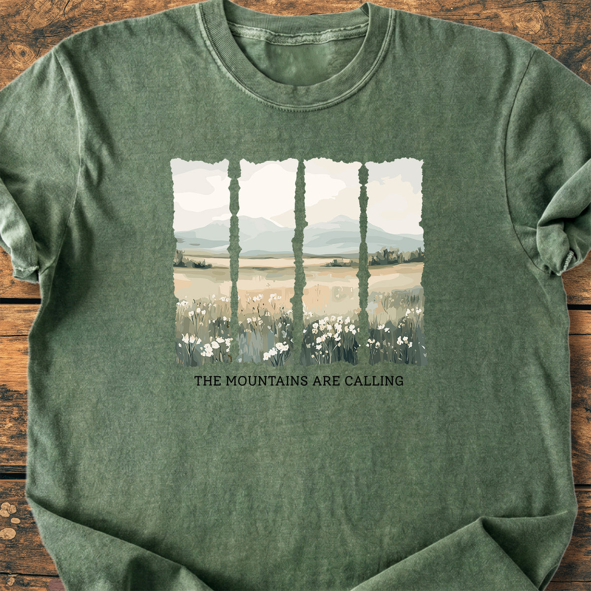 The Mountains Are Calling - Premium Vintage Tee