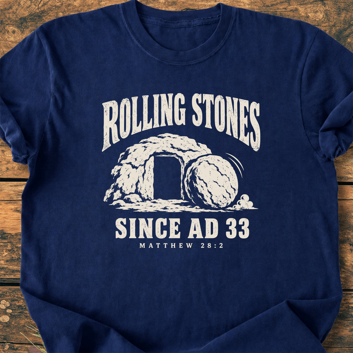 Rolling Stones Since AD 33 - Premium Vintage Tee
