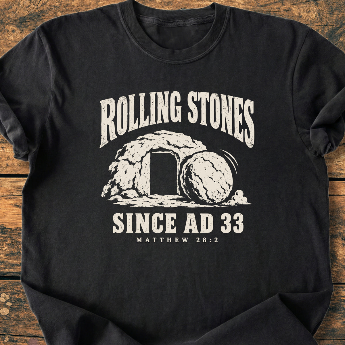 Rolling Stones Since AD 33 - Premium Vintage Tee