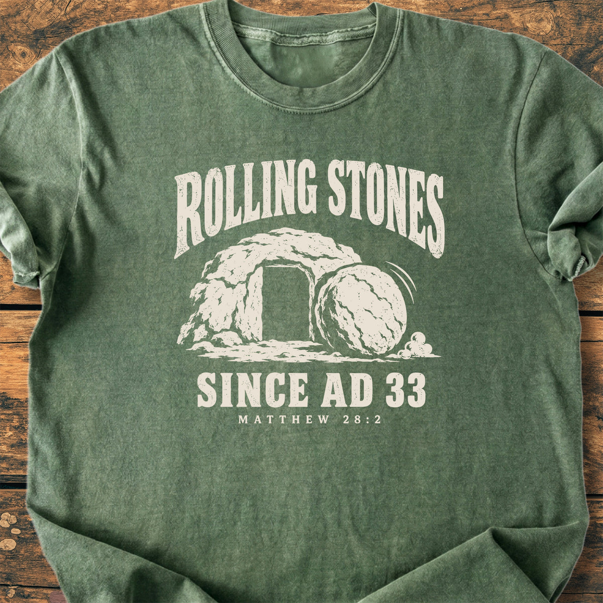 Rolling Stones Since AD 33 - Premium Vintage Tee