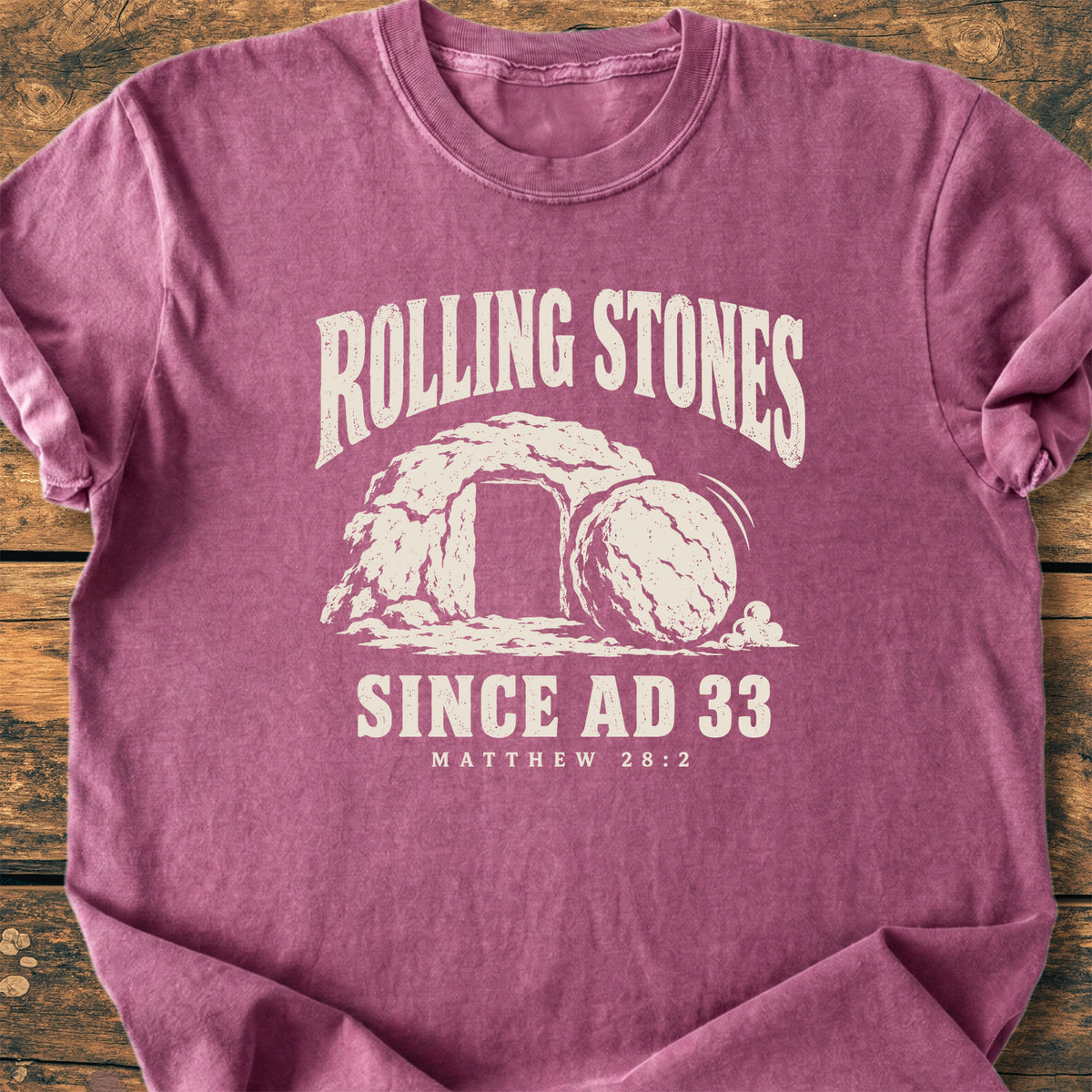 Rolling Stones Since AD 33 - Premium Vintage Tee