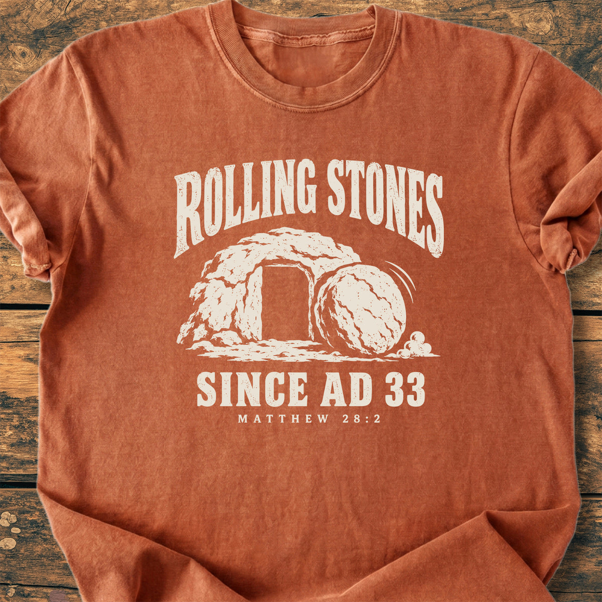 Rolling Stones Since AD 33 - Premium Vintage Tee