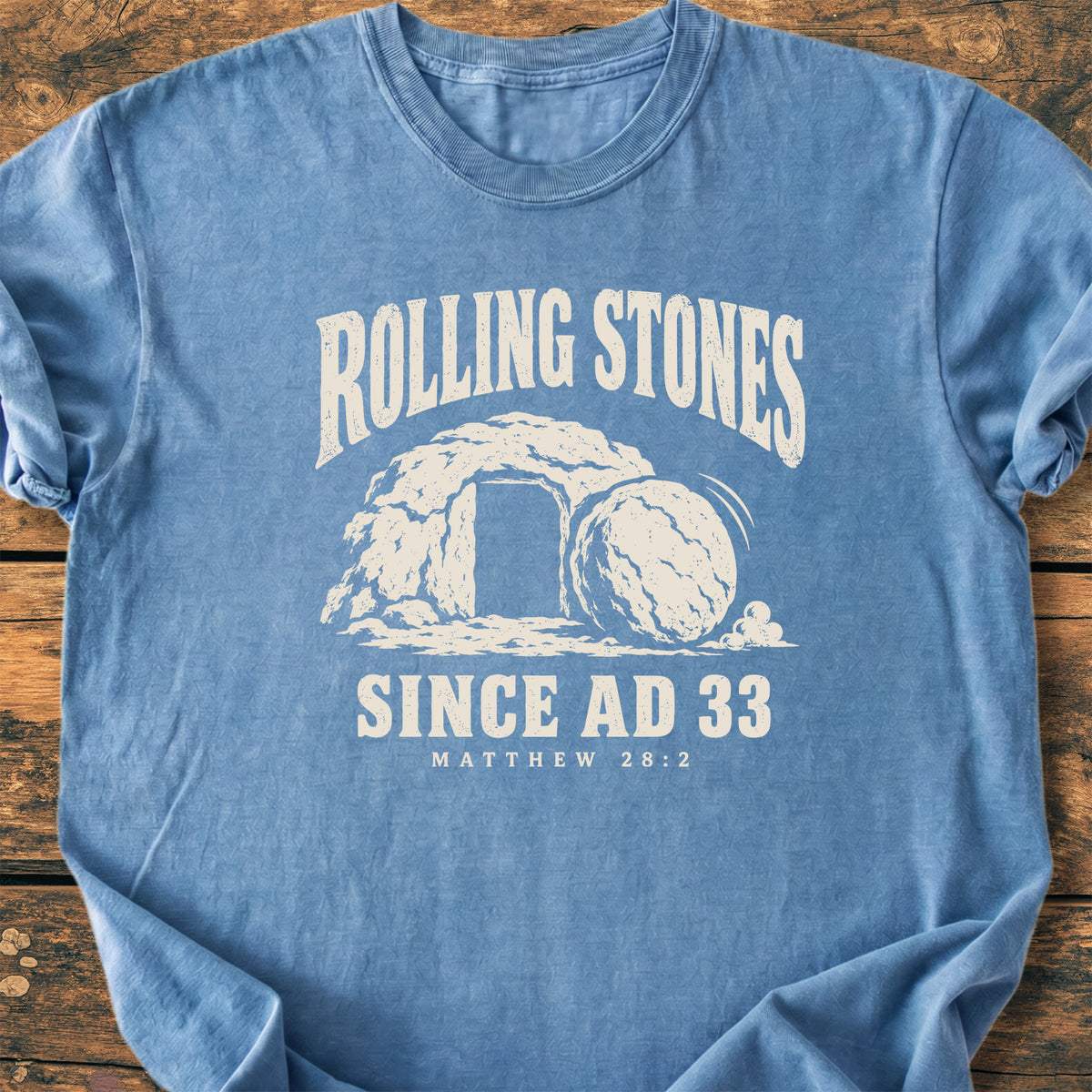 Rolling Stones Since AD 33 - Premium Vintage Tee