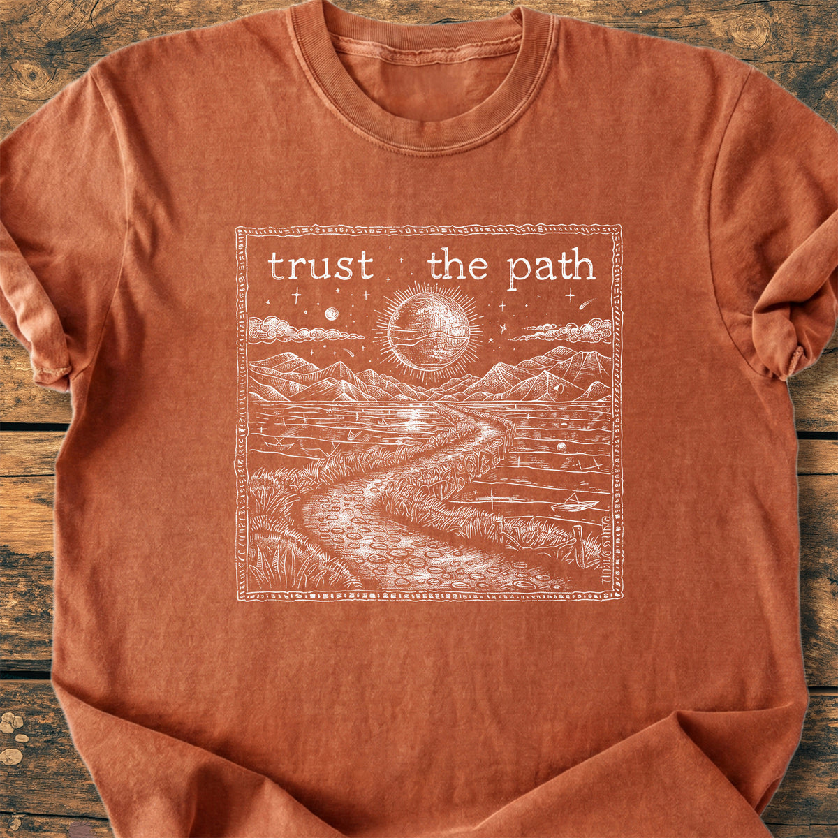 Trust The Path - Premium Vintage Tee