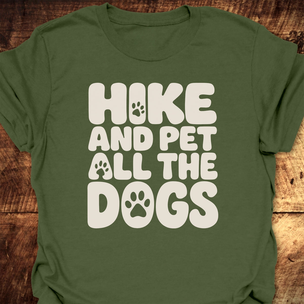 Hike And Pet All The Dogs T-Shirt