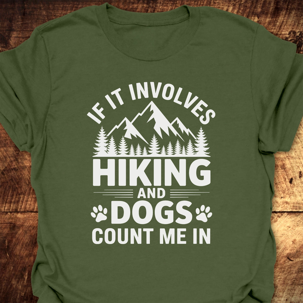 Hiking And Dogs T-Shirt