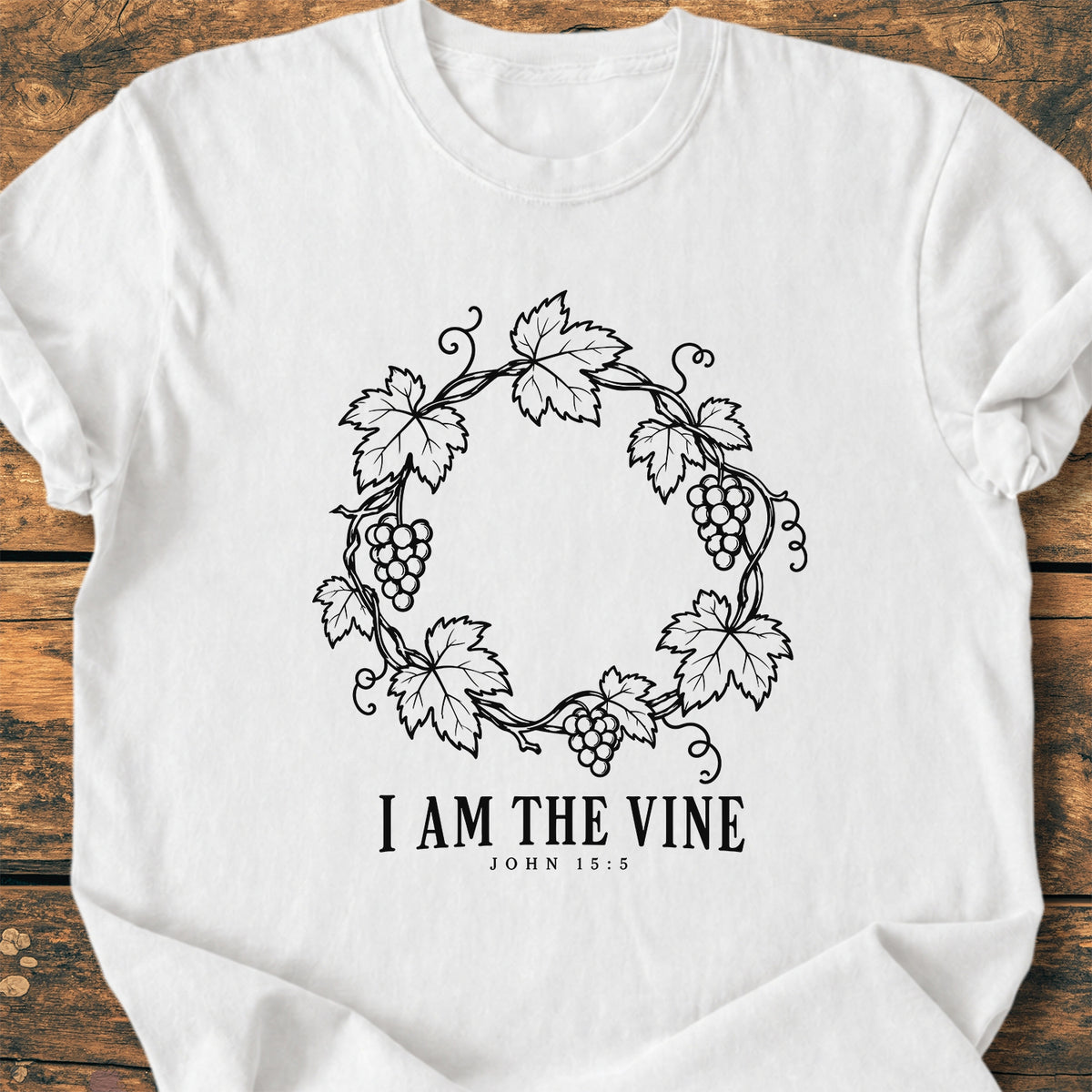 I Am The Vine - Premium Vintage Tee