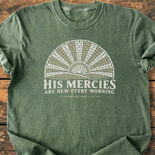 His Mercies - Premium Vintage Tee