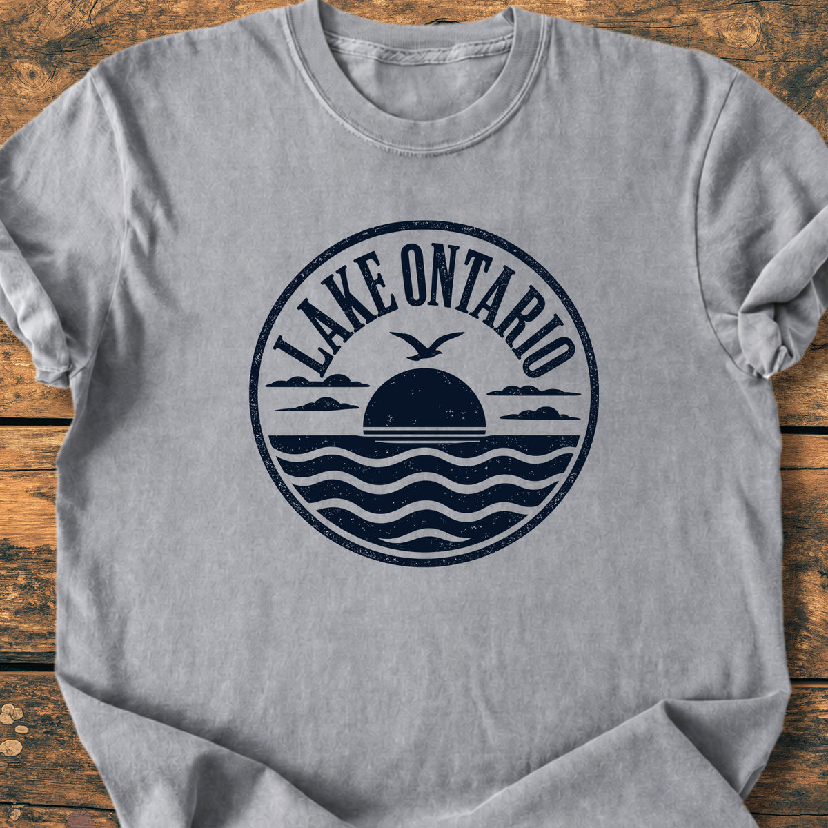 Lake Ontario Badge - Premium Vintage Tee