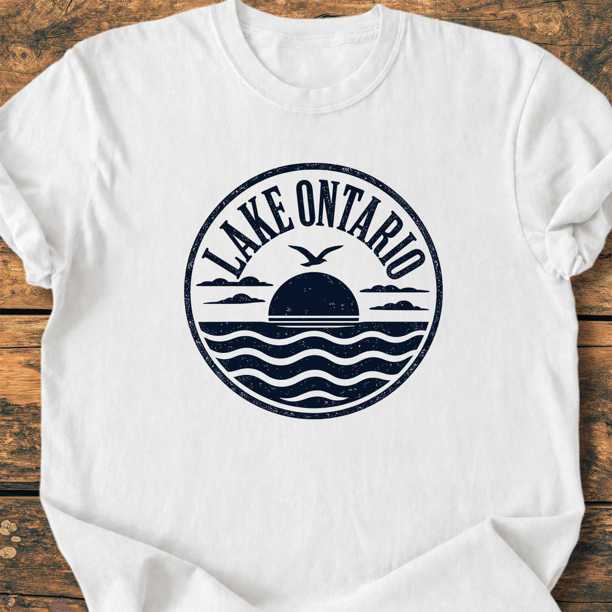 Lake Ontario Badge - Premium Vintage Tee