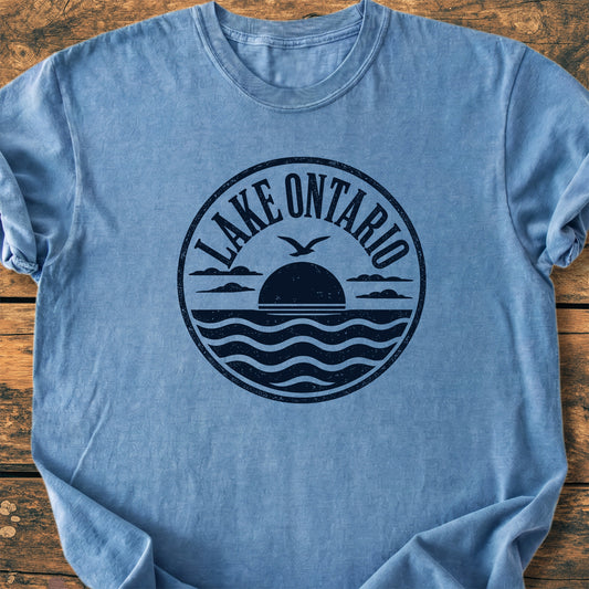 Lake Ontario Badge - Premium Vintage Tee