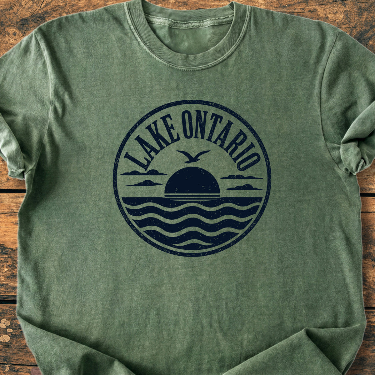 Lake Ontario Badge - Premium Vintage Tee