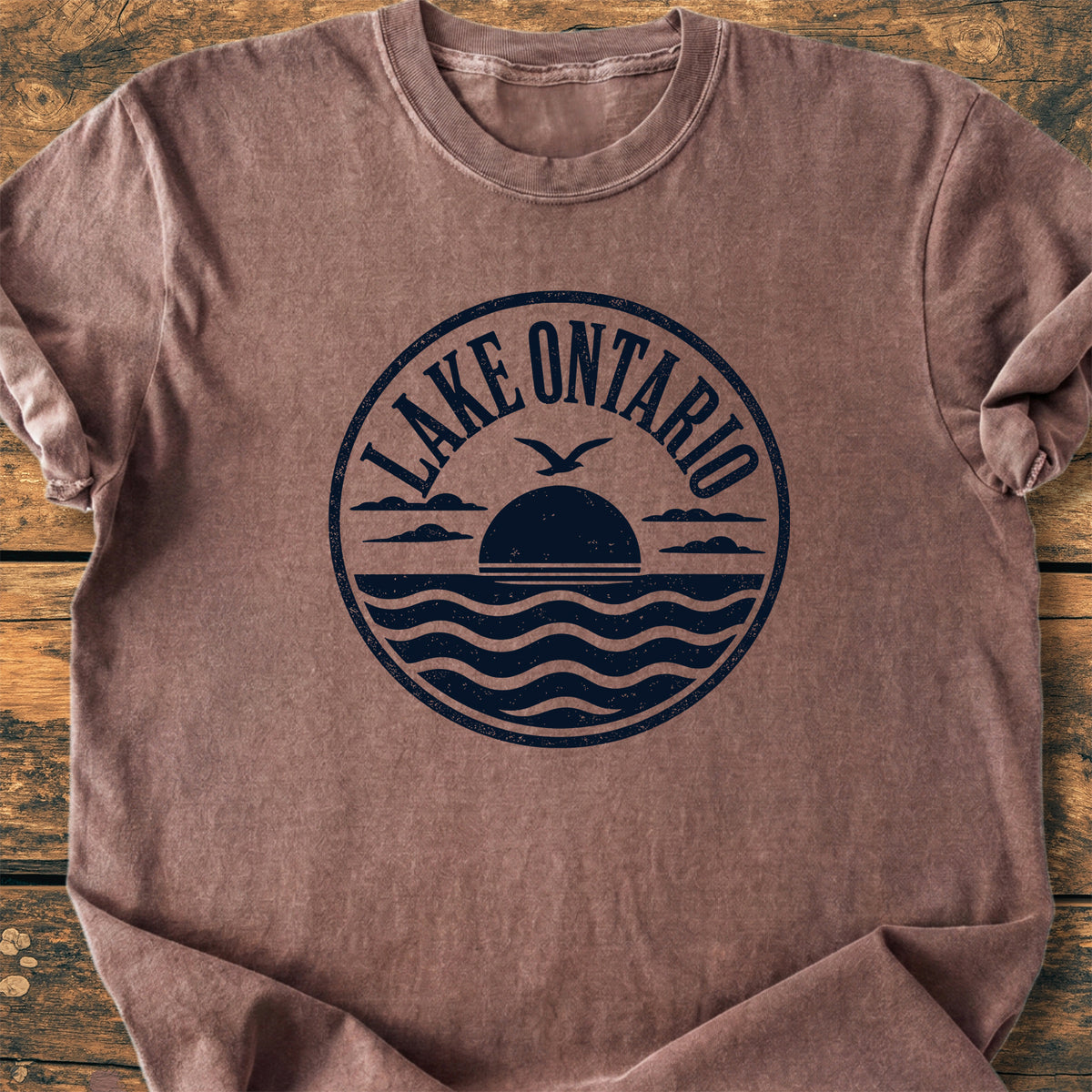 Lake Ontario Badge - Premium Vintage Tee