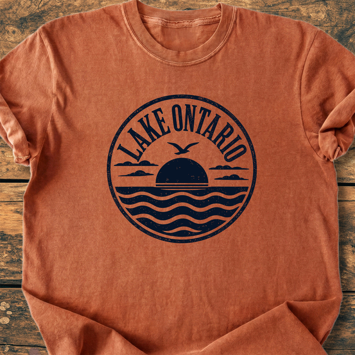 Lake Ontario Badge - Premium Vintage Tee
