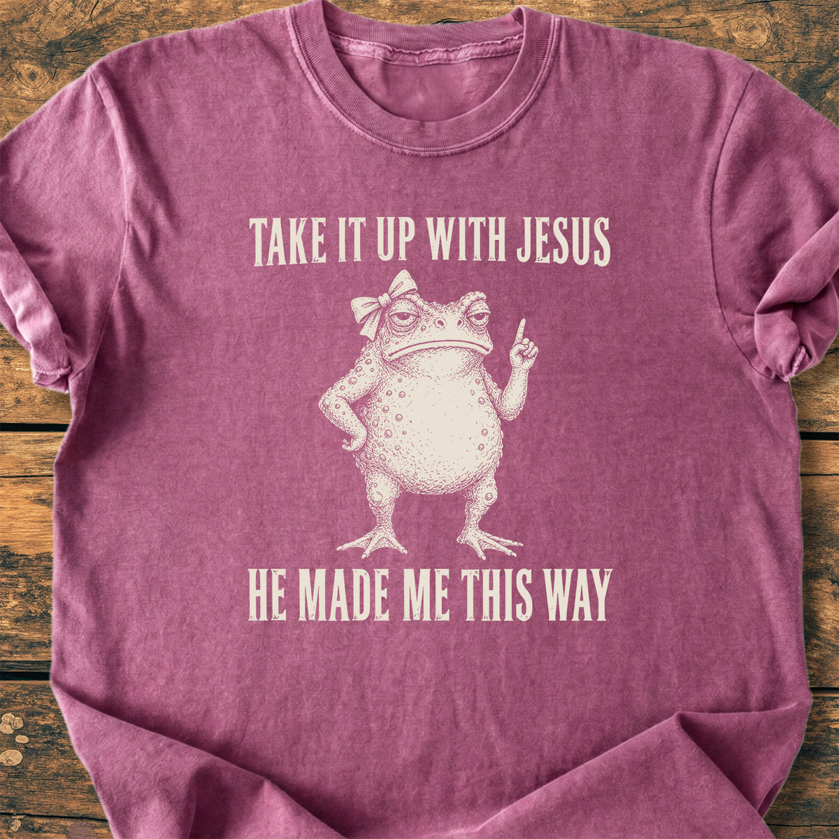 He Made Me This Way - Premium Vintage Tee