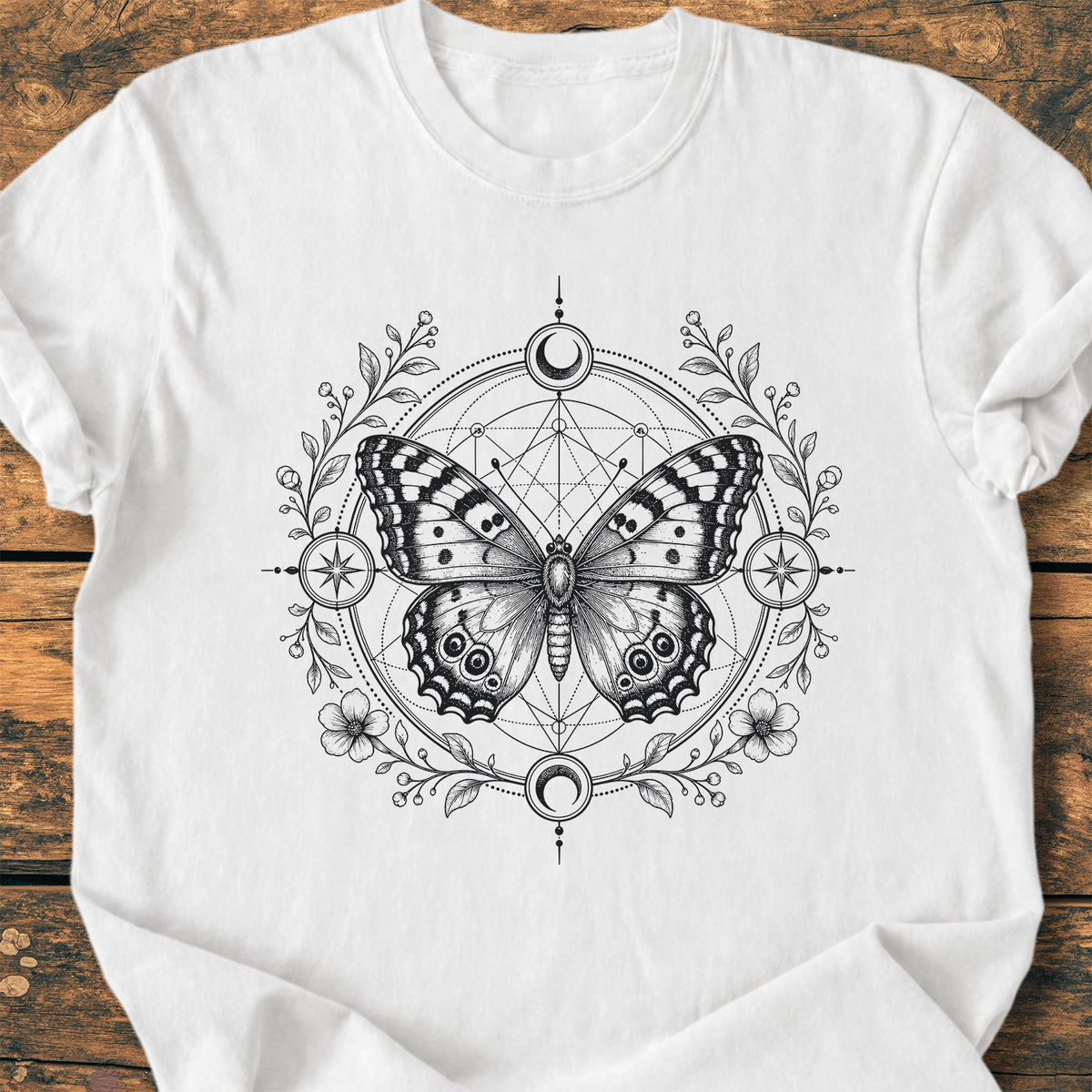 Celestial Butterfly - Premium Vintage Tee