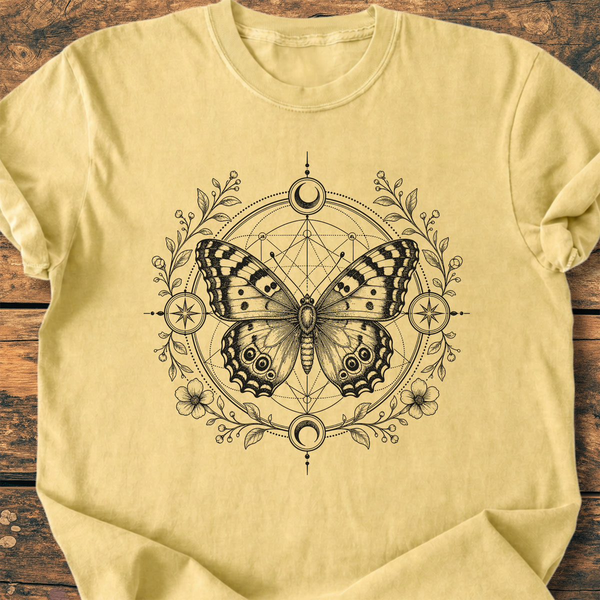 Celestial Butterfly - Premium Vintage Tee
