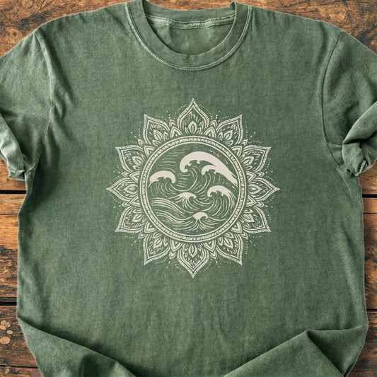 Ocean Mandala - Premium Vintage Tee