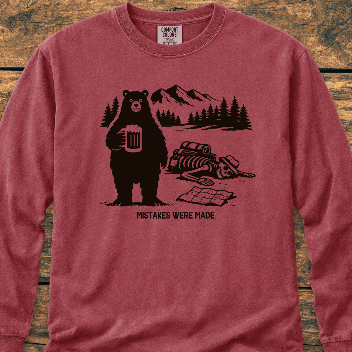 Mistakes Were Made Long-Sleeve Tee