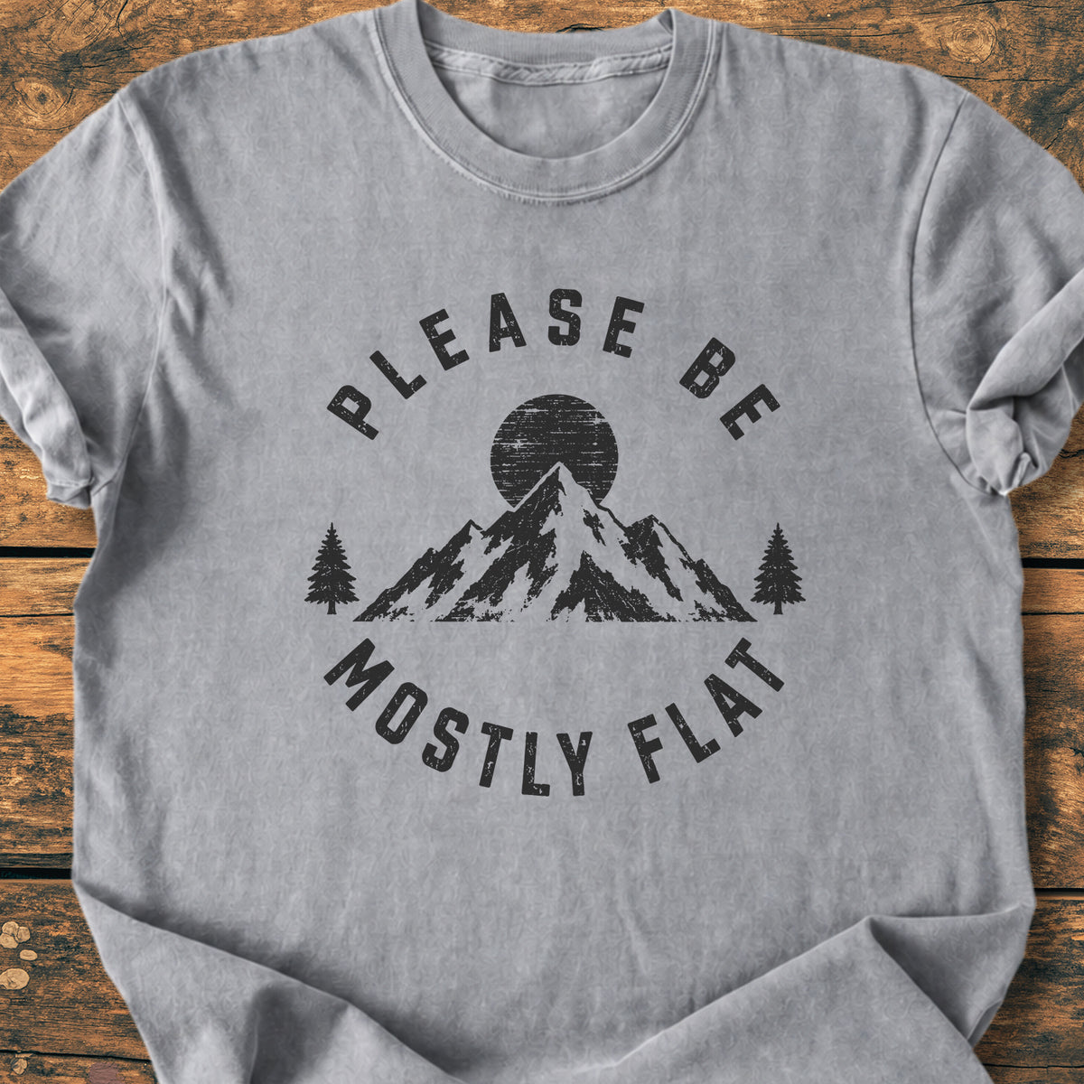 Mostly Flat - Premium Vintage Tee