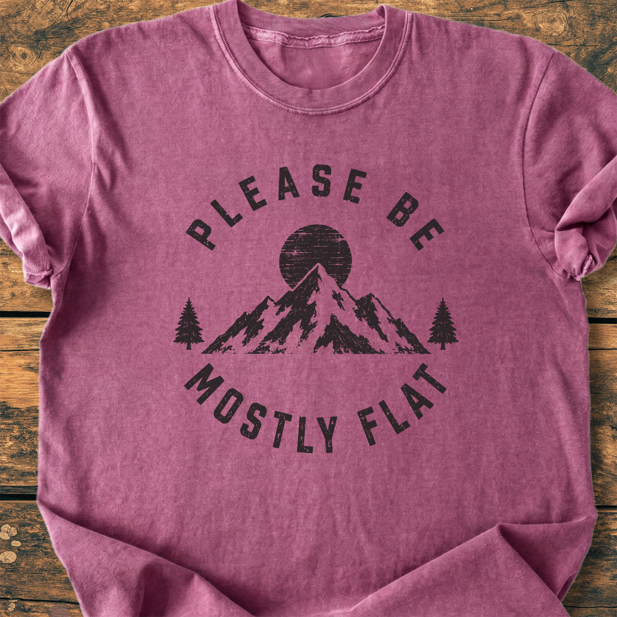 Mostly Flat - Premium Vintage Tee