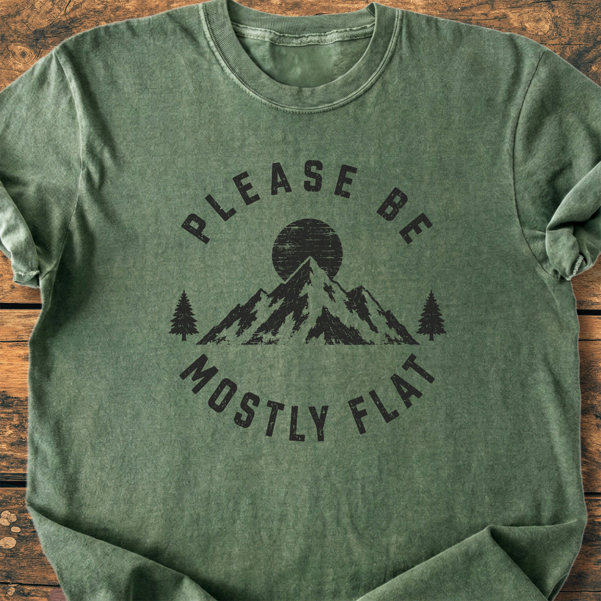 Mostly Flat - Premium Vintage Tee