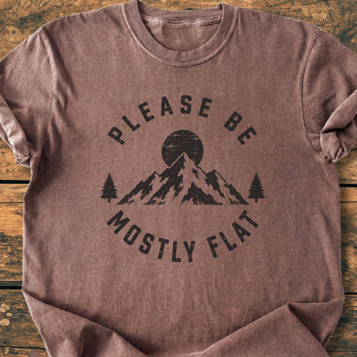 Mostly Flat - Premium Vintage Tee