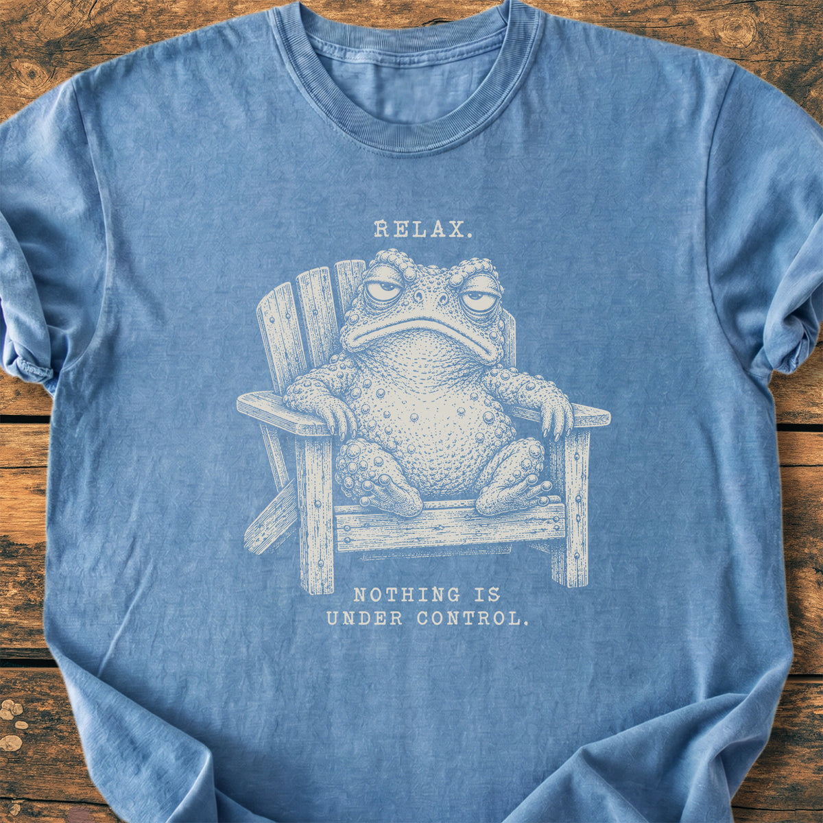 Relax Toad - Premium Vintage Tee