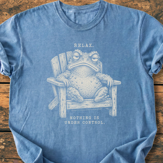 Relax Toad - Premium Vintage Tee