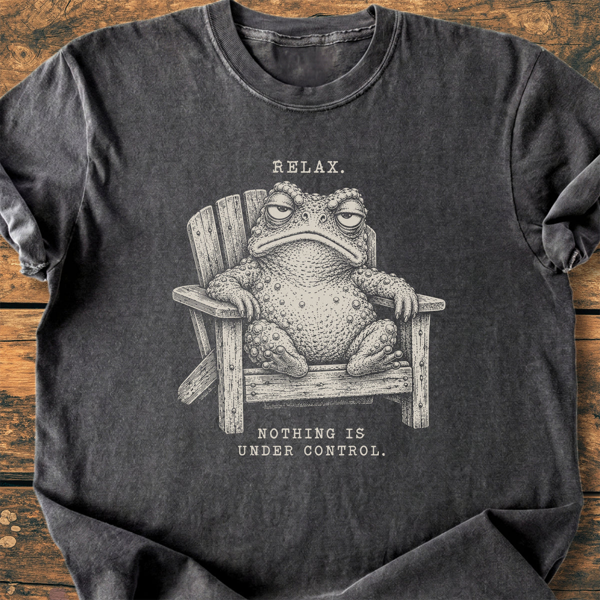 Relax Toad - Premium Vintage Tee