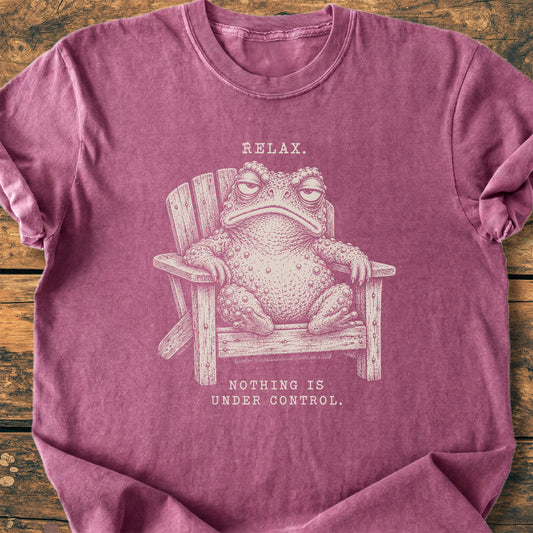 Relax Toad - Premium Vintage Tee