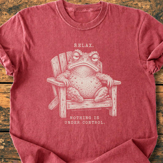 Relax Toad - Premium Vintage Tee
