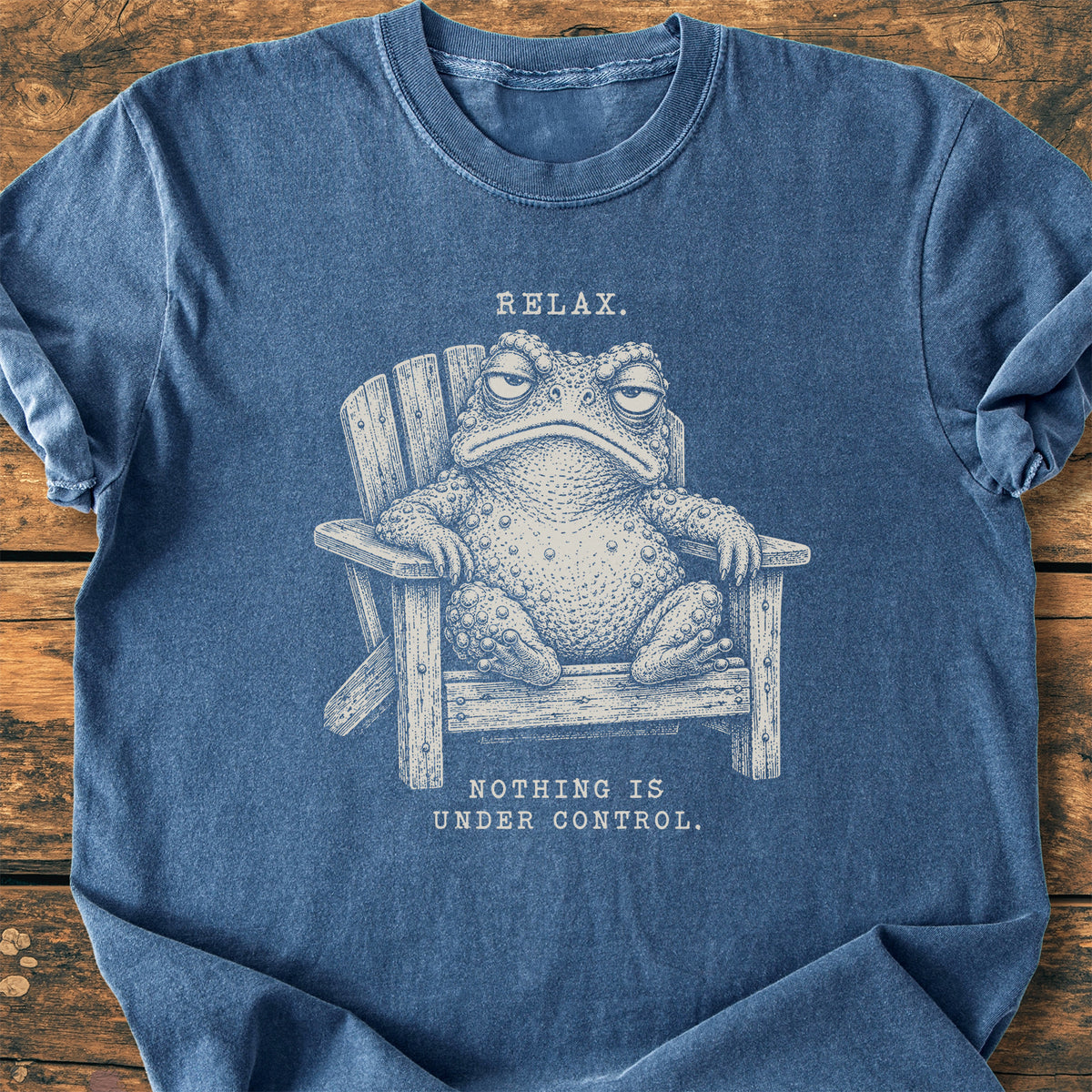 Relax Toad - Premium Vintage Tee