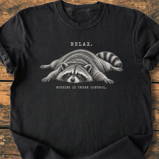 Relax Raccoon - Premium Vintage Tee