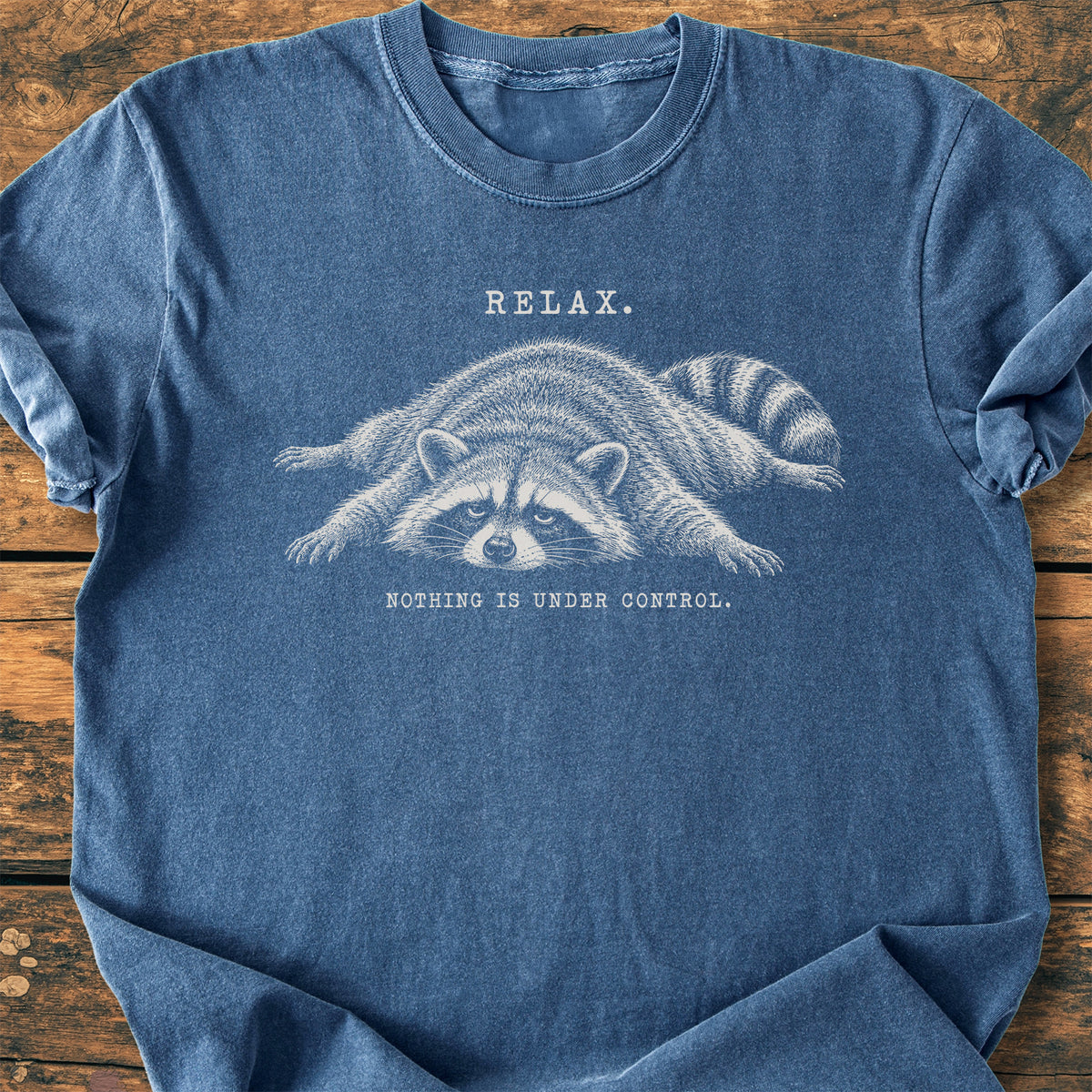 Relax Raccoon - Premium Vintage Tee