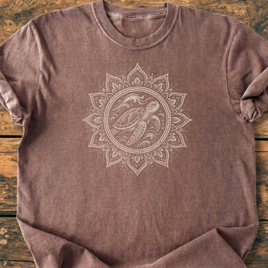 Sea Turtle Mandala - Premium Vintage Tee