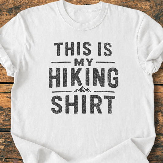 This Is My Hiking Shirt - Premium Vintage Tee