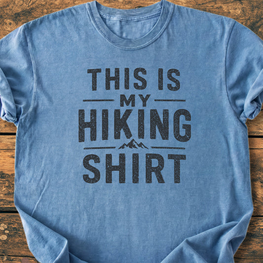 This Is My Hiking Shirt - Premium Vintage Tee