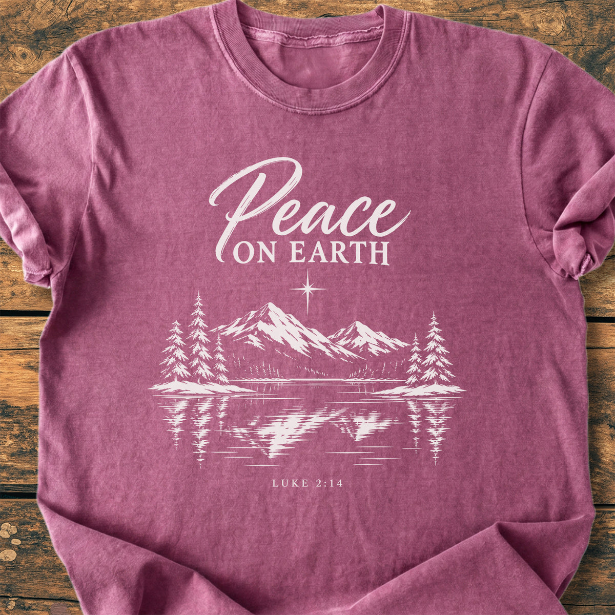 Peace On Earth  - Premium Vintage Tee