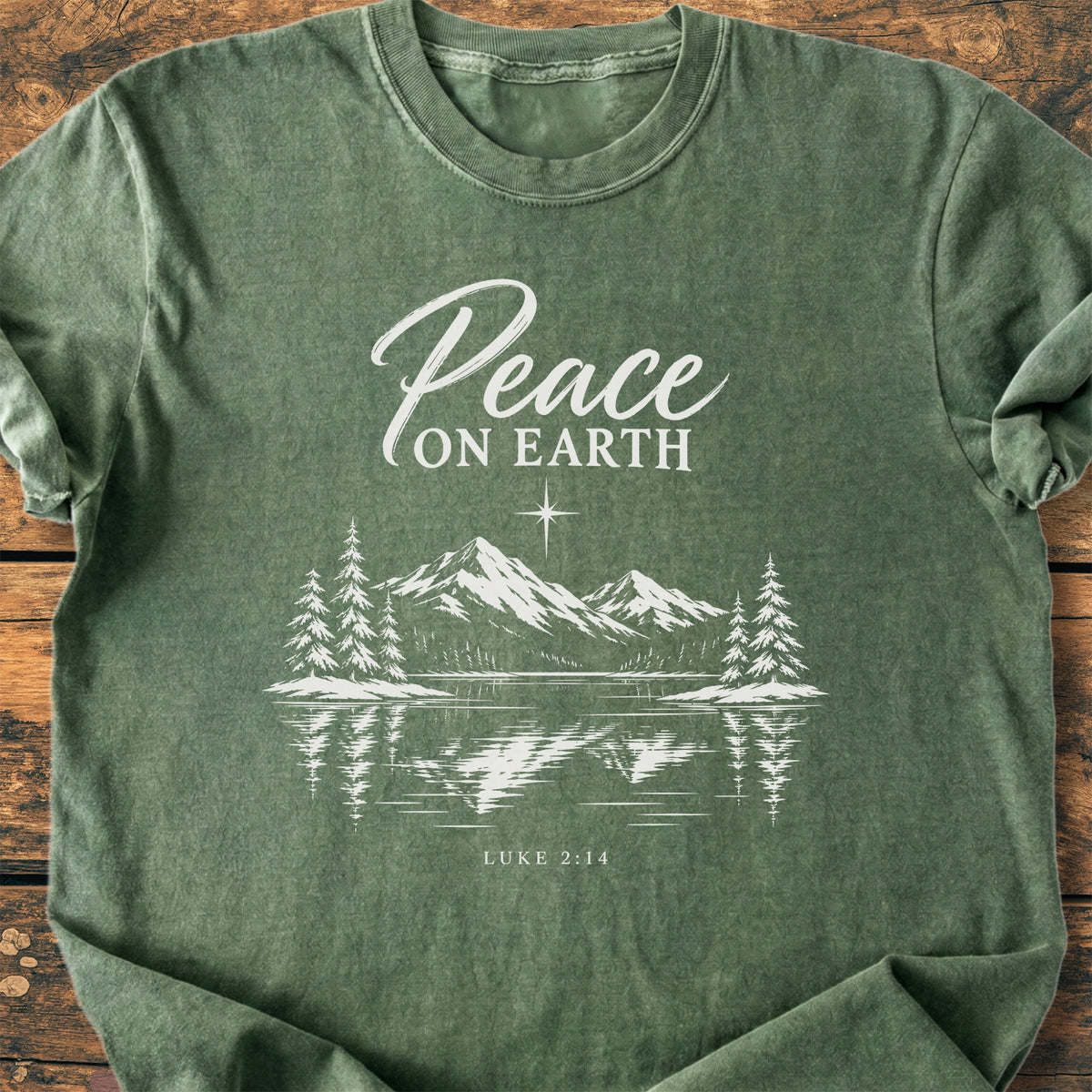 Peace On Earth  - Premium Vintage Tee