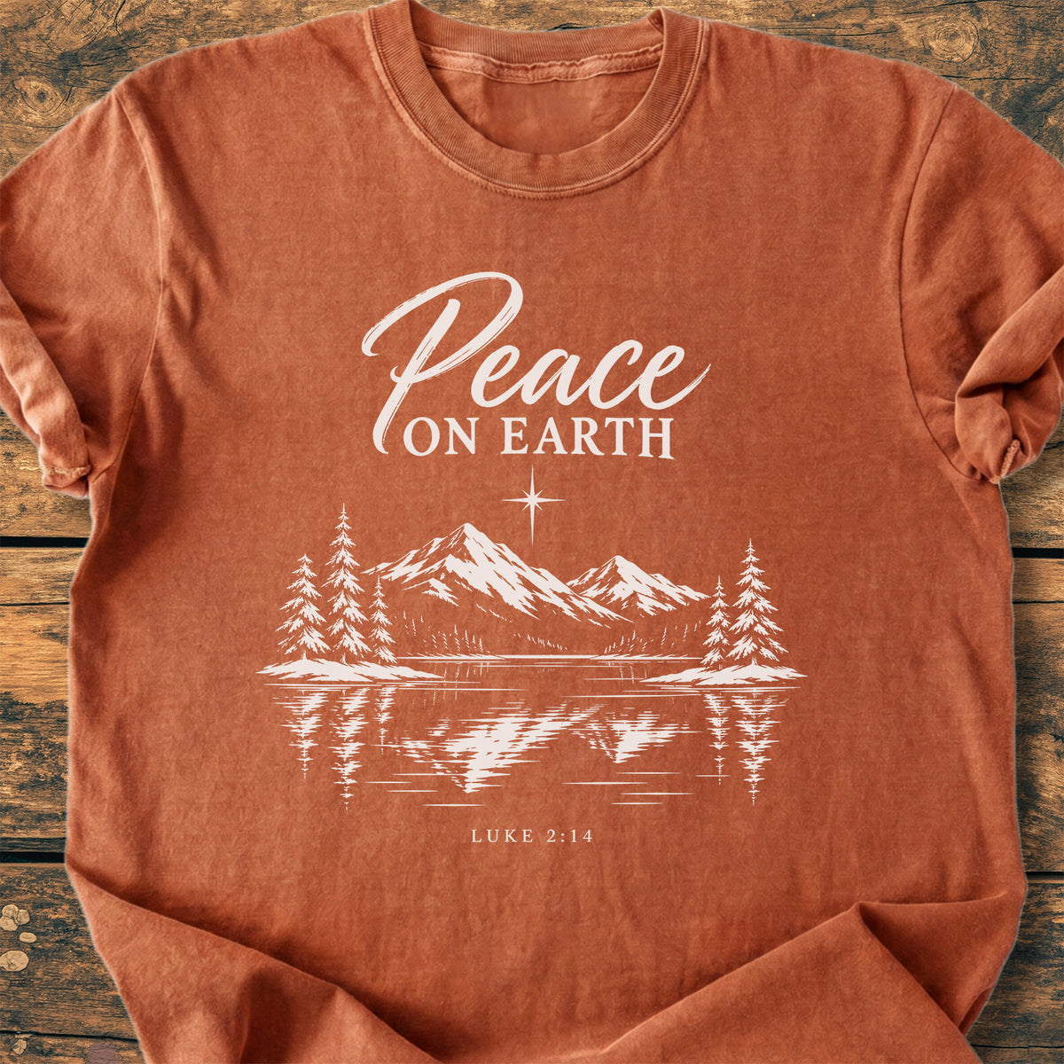 Peace On Earth  - Premium Vintage Tee