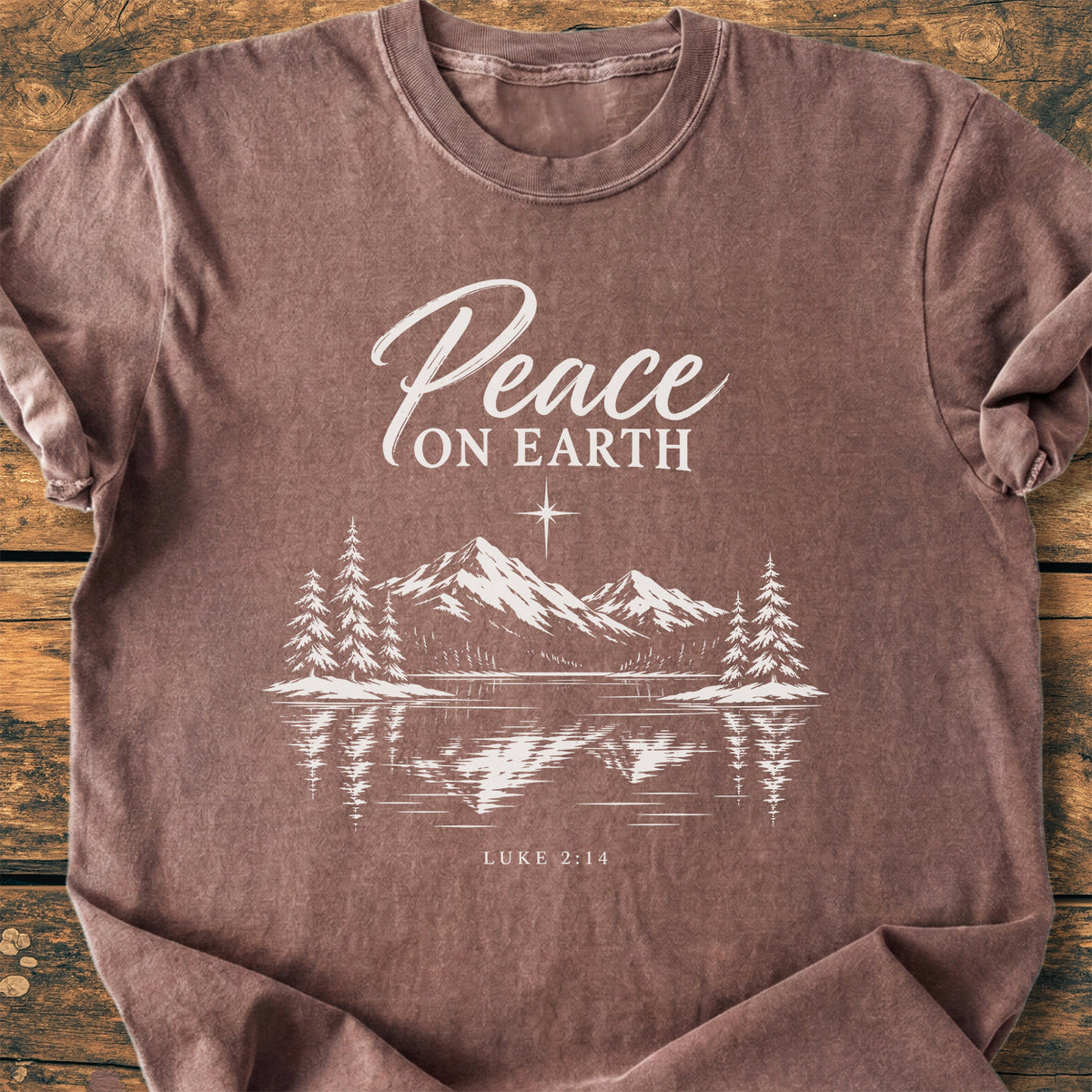 Peace On Earth  - Premium Vintage Tee