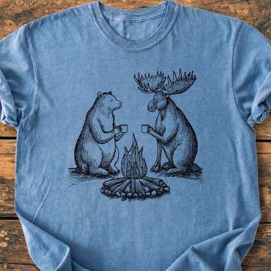 Campfire Encounter - Premium Vintage Tee