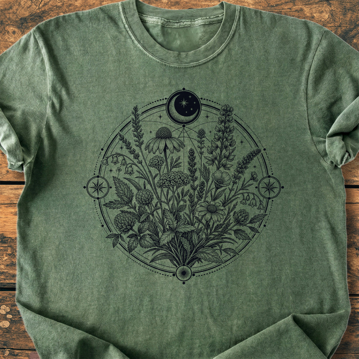 Wildflower Night - Premium Vintage Tee