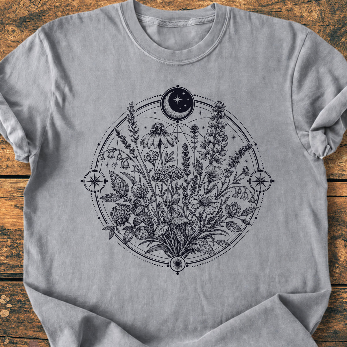 Wildflower Night - Premium Vintage Tee