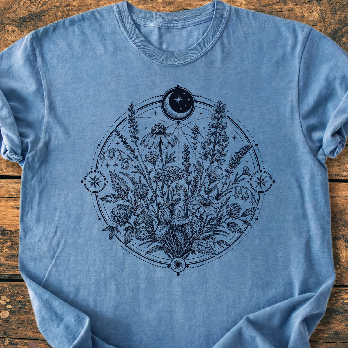 Wildflower Night - Premium Vintage Tee
