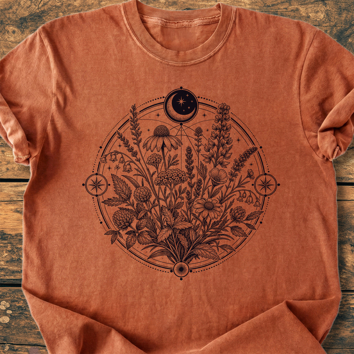 Wildflower Night - Premium Vintage Tee