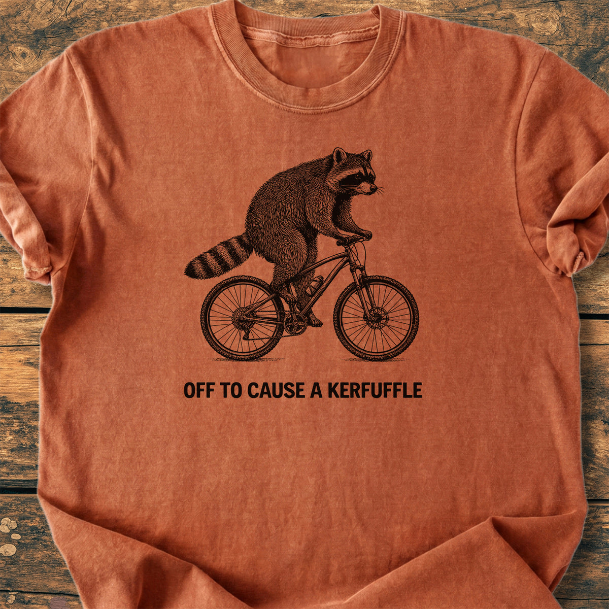 Off To Cause A Kerfuffle - Premium Vintage Tee