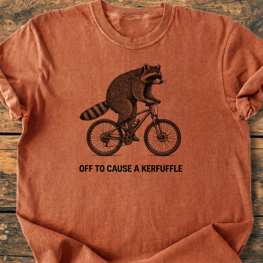 Off To Cause A Kerfuffle - Premium Vintage Tee